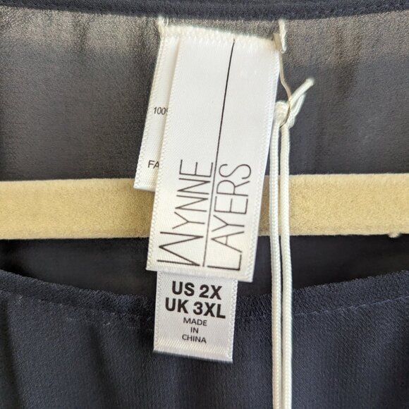 Wynne Layers sheer floral print cape - Picture 6 of 7